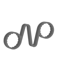 Checkpoint Checklink Wheel Nut Indicator And Retainer - Silver Grey 32 mm (Bag of 50 Pcs)