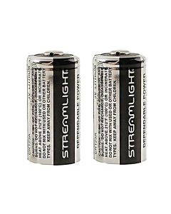 STL85175 image(1) - Streamlight CR123A Lithium Batteries, 2-Pack