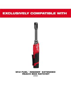 MLW49-16-1667 image(1) - Milwaukee Tool INSIDER Box Ratchet 1/4" Anvil Adapter