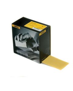 MRK23574080 image(0) - Mirka Abrasives Bulldog Gold 23574080 23 Series Semi-Open Coated Sanding Sheet Roll, 2-3/4 in W x 20 yd L, P80 Grit
