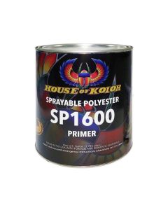 HOKSP1600-G01 image(0) - House Of Kolor SP1600-G01 Sprayable Polyester Primer, 1 gal Can, Gray, 1:1/2 Mixing