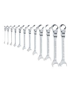 DEWALT Ratcheting Wrench Set, SAE, Flexible, 12-Piece