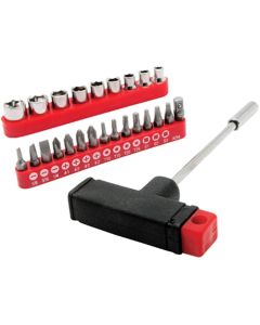 Wilmar Corp. / Performance Tool 25 Piece Magnetic T-Bar Driver Set