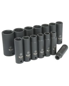 TITAN 14-PC 1/2" DR METRIC DEEP IMPA