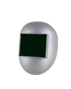Sellstrom Welding Helmet - Passive - Nylon - Fixed Front  - 5.25" x 4.50" Viewing Area - Shade 10 - Ratcheting Headgear - Silver - 280 Series
