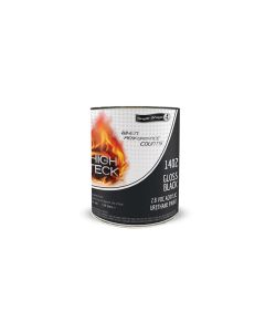 High Teck Products 1402-1 Series 1400 Acrylic Urethane Factory Pack 2K Single Stage Paint, 1 gal, Black