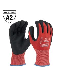MLW48-22-8929 image(0) - Milwaukee Tool Cut Level 2 Coated Nitrile Dipped Gloves - XXL