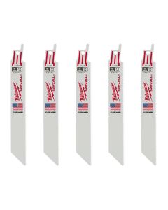 Milwaukee Tool 6" 14 TPI   SAWZALL Blades (5 Pk)