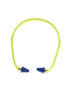 SRWS23430 image(1) - Sellstrom Earplugs - Banded - Tapered - NRR 27 - Hi-Viz Green - 1/bag