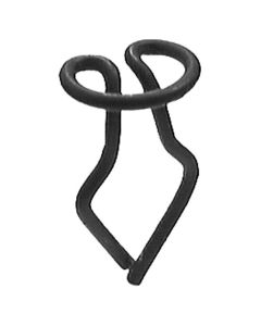 AUVECO 808 General Purpose Trim Panel Clip, 1/2 in Dia Head, Metal
