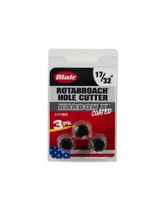 BLR11118KX image(0) - Blair 17/32" Karbon X Rotabroach Cutters - 3PK (11118KX)