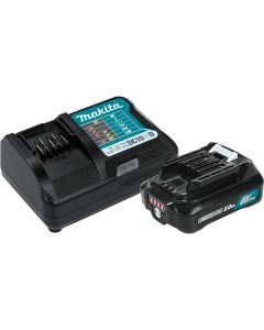 Makita 12V CXT 2.0 Ah Battery and Charger Starter Pack