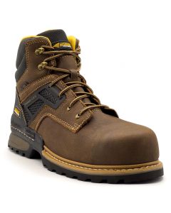 FSIA8700-8W image(0) - Avenger Work Boots A-MAX DOZER -  Men's High Top Boots - Composite - CT|EH|SR|WP  -  Brown - Size: 8 - E - (Wide)