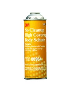 MMM8964 image(0) - 3M Body Schutz 08964 High Coverage Paintable Rubberized Undercoating, 22 fl-oz Can, Black