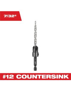 MLW48-13-5004 image(3) - Milwaukee Tool 7/32 Inch #12 Countersink Drill Bit