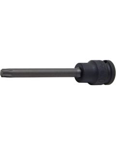 KKN13025-90-T45 image(0) - Ko-ken USA 13025.90-T45 3/8 Sq. Dr. Impact TORX T45 Bit Socket - Length 90mm