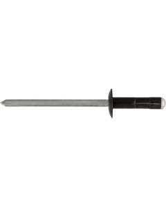 AVCAP17615 image(0) - AUVECO AP17615 Rivet, 1/8 in Dia x 5/16 to 3/8 in Grip Range, Aluminum Rivet/Steel Mandrel, Black