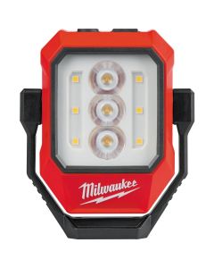 MLW2015R image(0) - Milwaukee Tool Rechargeable Pivoting Task Light With Spot Mode