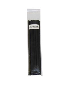 Polyvance High Density Polyethylene (HDPE), 3/8" x 1/16", 30 ft., Black