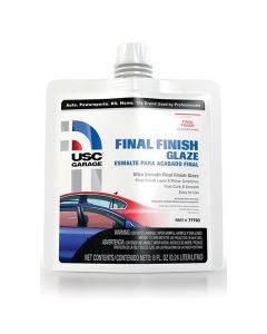 US Chemical 77703 Final Finish Glaze, 8 oz Pouch, Gold, Liquid