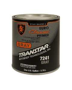 Transtar Autobody Products 7241 - Euro Classic Primer - 1 Gallon Can - Gray - 4:1 or 4:1:1 Mixing