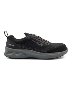 FSIN5220-9D image(1) - Nautilus Nautilus Safety Footwear - SPRINGWATER SD10 - Women's Low Top Shoe - CT|SD|SF|SR - Black / Grey - Size: 9 - D - (Regular)