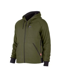 MLW306GN-20S image(2) - Milwaukee Tool M12 GREEN HEATED HOODIE ONLY S