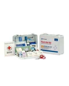 First Aid Only 25 Person First Aid Kit ANSI A  Metal Case