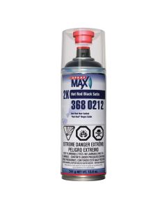 SMX3680212 image(0) - SprayMax 3680212 2K Hot Rod Spray Paint, 12 oz Aerosol Can, Black
