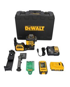 DWTDCLE34033D1 image(2) - DeWalt 20V MAX* XR&reg; 3 x 360 High Precision Green Laser