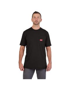 MLW605B-S image(3) - Milwaukee Tool GRIDIRON Pocket T-Shirt - Short Sleeve Black S