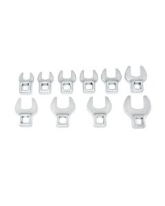 KDT81909 image(1) - GearWrench 10 Piece 3/8 Inch Drive Crowfoot Metric Wrench Set