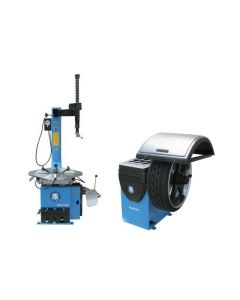 ATETCWB-COMBO8 image(0) - Atlas Automotive Equipment Atlas Equipment TC289 Rim Clamp Tire Changer + WB11 Wheel Balancer Combo Package (WILL CALL)