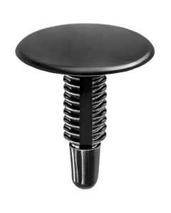 AVC12909 image(0) - AUVECO 12909 Single Head Trim Panel Retainer, 1 in Dia Bottom Head, Nylon, Black