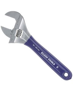 Klein Tools Adjustable Wrench, Extra-Wide Jaw, 8-Inch