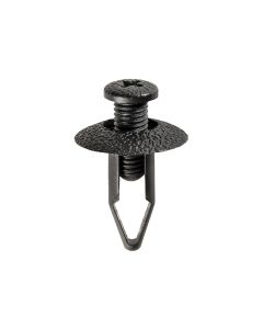 AVC17472 image(0) - AUVECO 17472 Push-Type Screw-Type with Closed End Front Bumper Fascia Retainer, 20 mm Dia Head x 20 mm L Stem