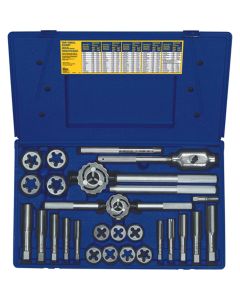 IRW97094ZR image(0) - Irwin Industrial Tap and Die 25Pc Set Fractional Hex