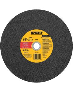 DEWALT Cutting Wheel For Metal, A24N Abrasive, 12-Inch X 1/8-Inch X 1-Inch