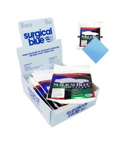 AES144 image(0) - AES Industries Surgical Blue Tack Rags - 1box (12pc)