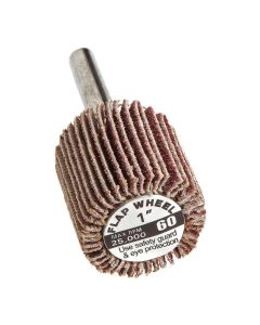 FOR60190 image(2) - Forney Industries Forney 60190 Flap Wheel, Shank Mounted, 1 in x 1 in, Grit: 60