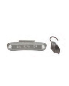 Wegmann Automotive 3 oz Zinc Coated Clip-on PZ Black Series Wheel Weight (Box of 25)