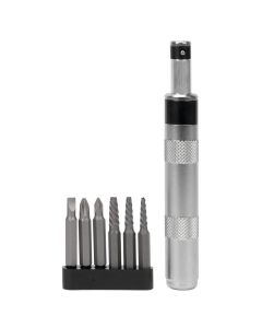 WLMW2503 image(0) - Wilmar Corp. / Performance Tool 1/4" Hex Impact Driver & Extractor