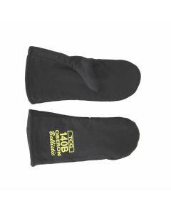 OBERON Mittens - Arc Flash - 140 Cal TCG - Color: Black - Size: Large