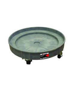 INT8654 image(0) - American Forge & Foundry Drum Dolly - 30 & 50 Gallon - Polypropelene - Five Swivel Casters