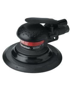 Ingersoll Rand 6" Random Orbital Air Sander, 3/16" Orbit, Hook and Loop Pad, 12,000 RPM, 0.2 HP
