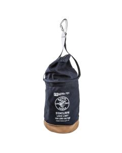 KLE5104MINI image(0) - Klein Tools Mini Tool Bucket, Leather-Bottom