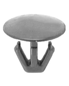 AVC19682 image(0) - AUVECO 19682 Single Head Type 4 Hood Seal Retaining Clip, 11 mm Dia Bottom Head x 7 mm Dia Stem, Nylon, Black