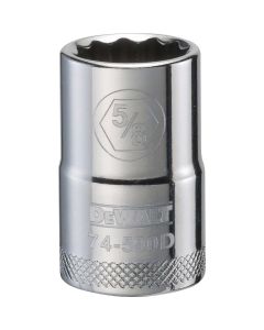 DEWALT 001Pc 12Dr Socket-12Pt-5/8