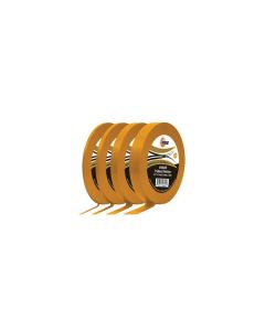 Distribution ProBand 48620 Fine Line Tape, 36 yd L x 1/4 in W, Stabilized Polymer Film, Yellow