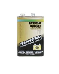 Transtar Autobody Products  7411-D Basecoat Reducer - 1 Gallon Can - Medium Speed/65 to 75 Degree F
